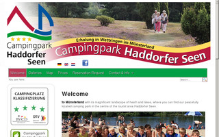 campingpark-haddorf.de website preview