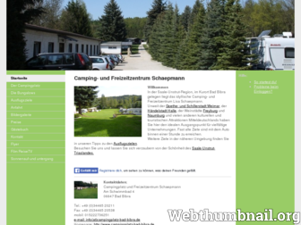 campingplatz-bad-bibra.de website preview