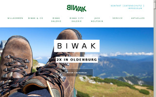 biwak.de website preview