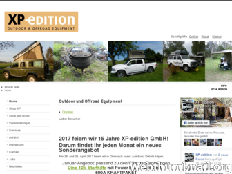xp-edition.ch website preview