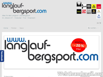langlauf-bergsport.com website preview