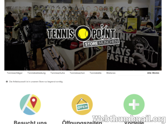 tennis-point-muenchen.de website preview