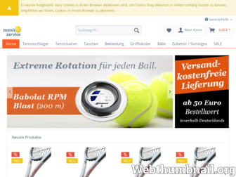 tennis-shop-wiesloch.de website preview