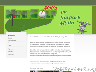 minigolf-moelln.de website preview