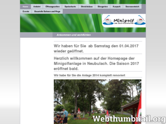 minigolf-neubulach.de website preview