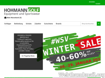 hohmann-golf.de website preview