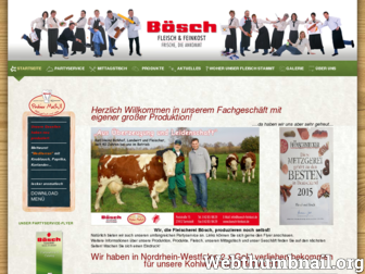 fleischerei-boesch.de website preview
