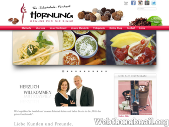 hornung-feinkost.de website preview