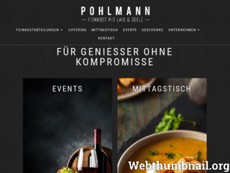 feinkost-pohlmann.de website preview