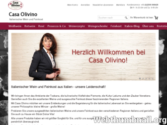 casa-olivino.de website preview