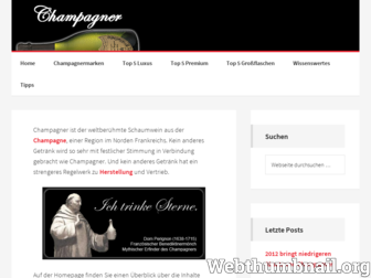 premium-champagner.de website preview
