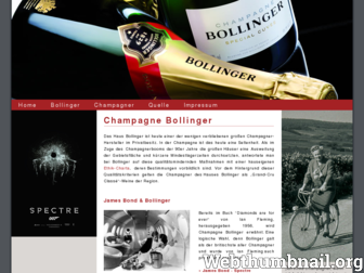champagner-bollinger.de website preview