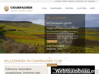 champagner-club.de website preview
