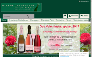 champagne24.de website preview