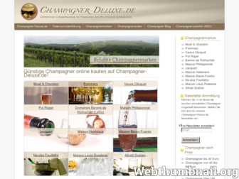 champagner-deluxe.de website preview