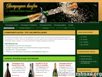champagner-kaufen.info website preview