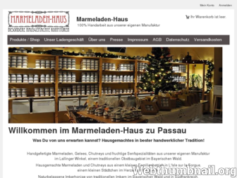 marmeladen-haus.de website preview