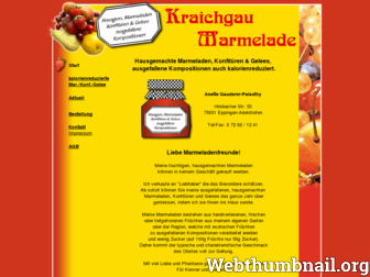 kraichgau-marmelade.de website preview