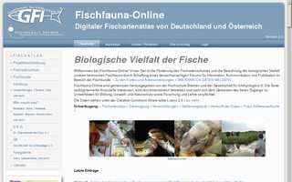 fischfauna-online.de website preview