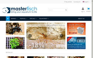 masterfisch.com website preview