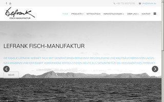 lefrank.de website preview