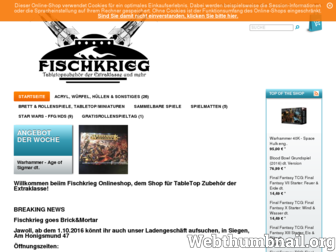 fischkrieg.de website preview