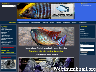aquahaus-gaus.de website preview