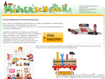 kinderspielzeug-berlin.de website preview