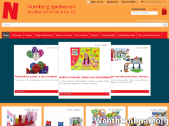 nuernberg-spielwaren.de website preview